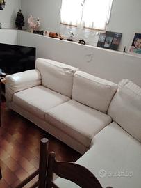 Divano angolare sfoderabile