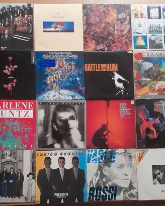 Vinili Ligabue, Zucchero, Depeche Mode e altri