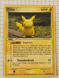 Ditto pikachu 63/113 Ex delta species 2005 ENG