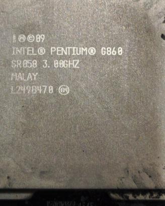 CPU intel Pentium G860