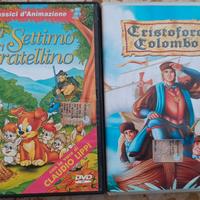 Dvd : il settimo fratellino e cristoforo colombo