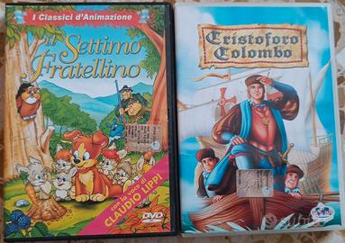 Dvd : il settimo fratellino e cristoforo colombo