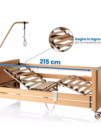 LETTO ELETTRICO ORTOPEDICO PER ANZIANI