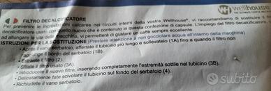 Filtro decalcificatore per macchina caffè