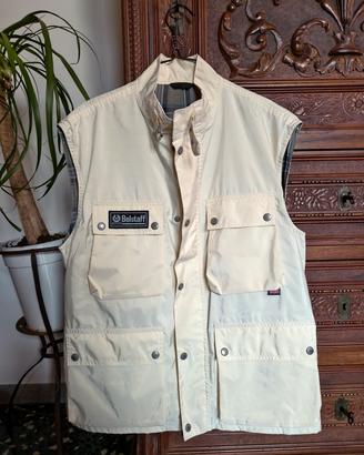 Gilet Belstaff panna in Nylon