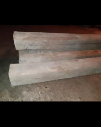 travi in legno e cristi per impalcature 