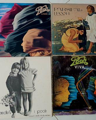 dischi 33giri vinili Lp I POOH originali d'epoca 