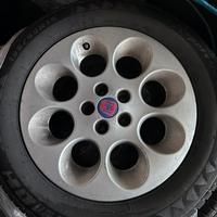 Gomme + cerchi in lega Fiat 500 L 195 65 15