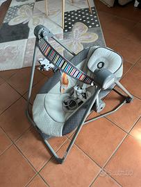 Sdraietra elettrica con Dondolo per bimbi