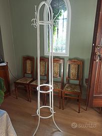 Appendiabiti in ferro battuto anni 30 modernariato