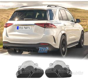 TERMINALI SCARICO MERCEDES GLE W167 19- LOOK AMG G