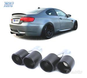 TERMINALI SCARICO DOPPIO UNIVERSALE 2x 89MM IN ACC