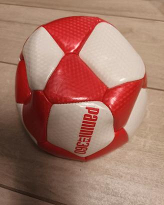 Pallone Calcio Panini Fit360 Taglia 5 bianco rosso