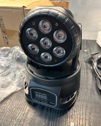 Testa Mobile Mini LED Wash 7 LED DMX DJ