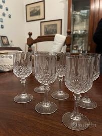 Bicchierini da liquore vintage Cristal d’Arques