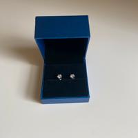 Orecchini Diamante in Moissanite 0,5 Carati GRA.