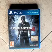 Uncharted 4 Fine di un ladro ps4