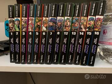 Manga jojo steel ball run 1-8, 12-16