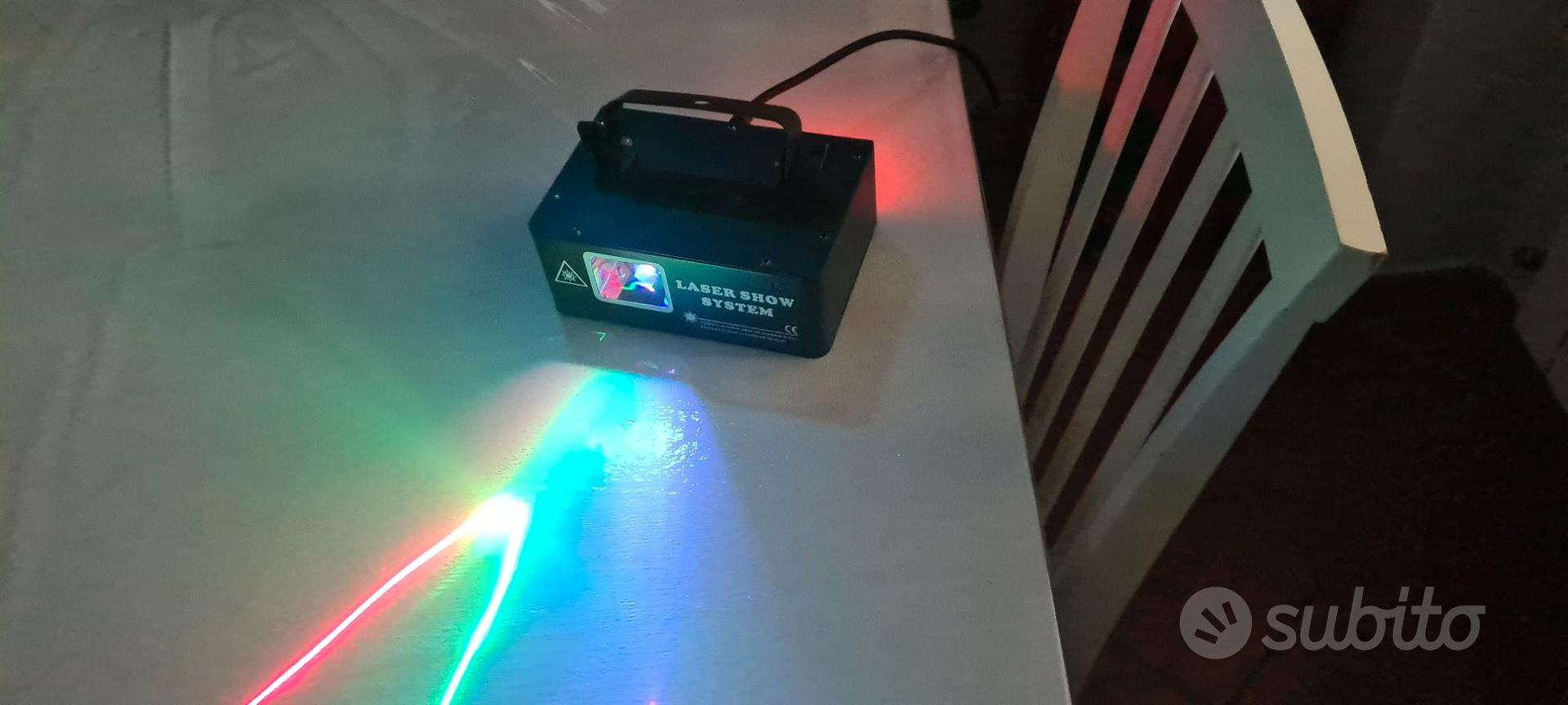 LASER SHOW SYSTEM DISCOTECA CON DISEGNI RGB NUOVO Audio/Video In