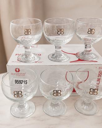 Set 6 Calici Borgonovo Logo Baileys