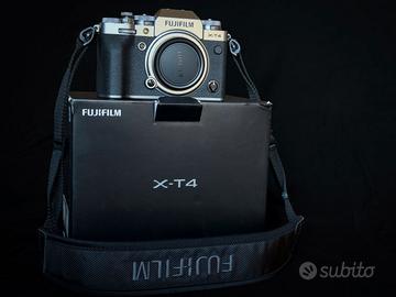 Fujifilm X-T4 Silver – Unico proprietario