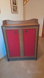 Mobile letto singolo a scomparsa