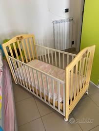 Lettino culla Baby Italia 70x130 cm
