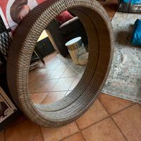 Specchio intrecciato, grandezza 77 × 77