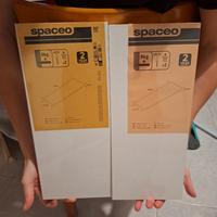 Set 4 Mensole Bianche