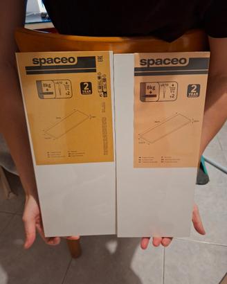 Set 4 Mensole Bianche