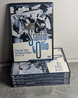 Collection Set 5 DVD Stanlio & Ollio (Blu)