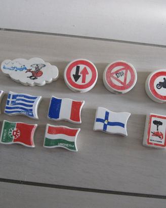 Gomme Mulino Bianco Bandiere Cartelli Chef