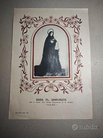 Stampa Madonna Addolorata Chiesa Sant'Antonio Bari