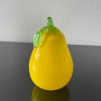 Pera ornamentale in vetro – 11 cm