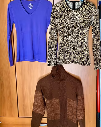 2 maglie donna + maglione