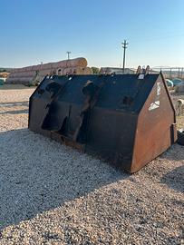 Benna per pala gommata