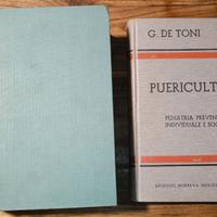 Trattato pediatria 1958 + Puericultura 1939 Storia