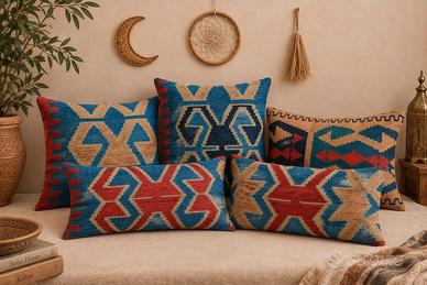 Cuscino/cuscini kilim arredamento etnico-boho 