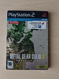 Metal Gear Solid 3 Ps2 Steelbook