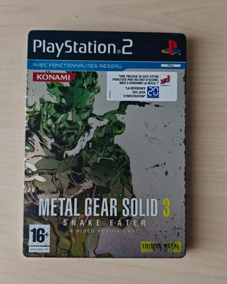 Metal Gear Solid 3 Ps2 Steelbook