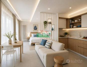 Appartamento di 45 m² con 2 locali e posto auto a 
