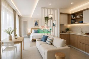 Appartamento di 45 m² con 2 locali e posto auto a 