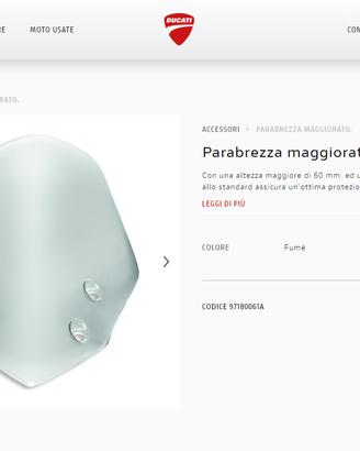 Parabrezza Magg Ducati hypermotard hyperstrada