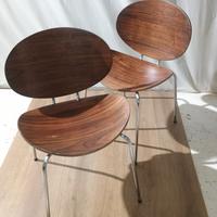  set 2 sedie anni 70 vintage design mod. mosquito 