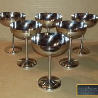 Morinox - 6 Coppa per Gelato vintage in acciaio 18