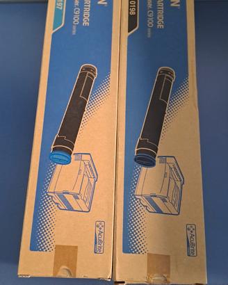 Toner Epson AcuLaser C9100 Nero e Ciano