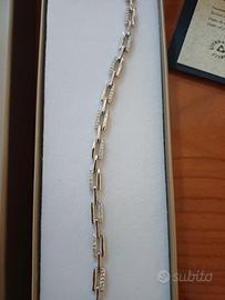 Bracciale Pave' Argento 925 nuovo