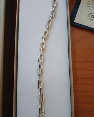 Bracciale Pave' Argento 925 nuovo