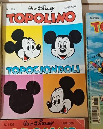 Topolino in lire numero 1433/1834/1847/1873/1901/1