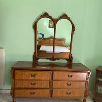 Camera da letto in legno
